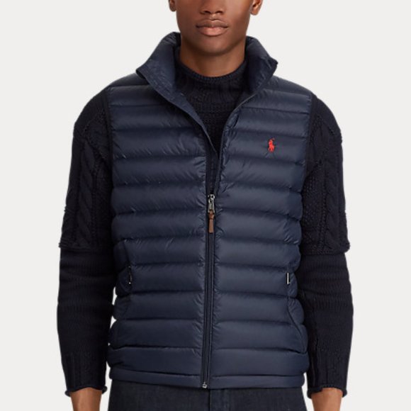 Polo Ralph Lauren Other - Polo Ralph Lauren Pony Full Zip Down Packable Vest